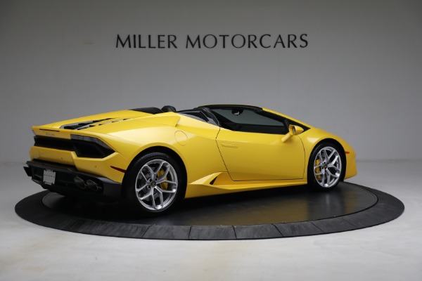 Used 2017 Lamborghini Huracan LP 580-2 Spyder for sale Sold at Alfa Romeo of Greenwich in Greenwich CT 06830 8