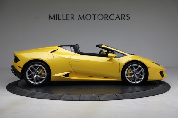 Used 2017 Lamborghini Huracan LP 580-2 Spyder for sale Sold at Alfa Romeo of Greenwich in Greenwich CT 06830 9
