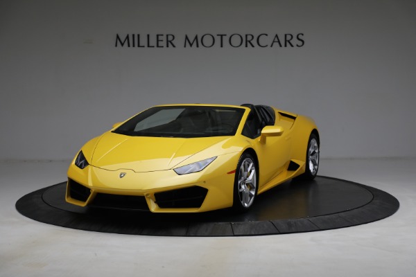 Used 2017 Lamborghini Huracan LP 580-2 Spyder for sale Sold at Alfa Romeo of Greenwich in Greenwich CT 06830 1