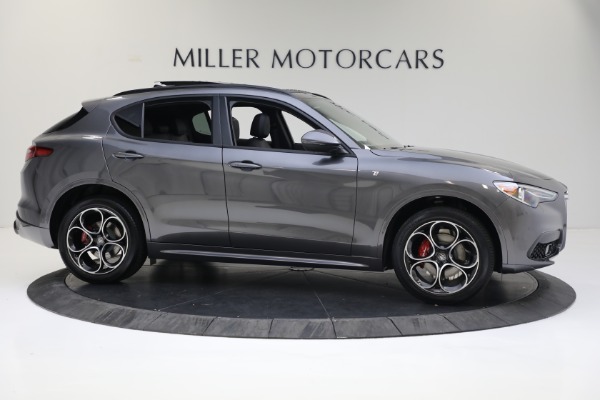 New 2022 Alfa Romeo Stelvio Ti for sale $56,255 at Alfa Romeo of Greenwich in Greenwich CT 06830 10