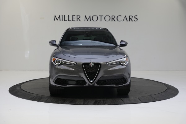 New 2022 Alfa Romeo Stelvio Ti for sale $56,255 at Alfa Romeo of Greenwich in Greenwich CT 06830 13