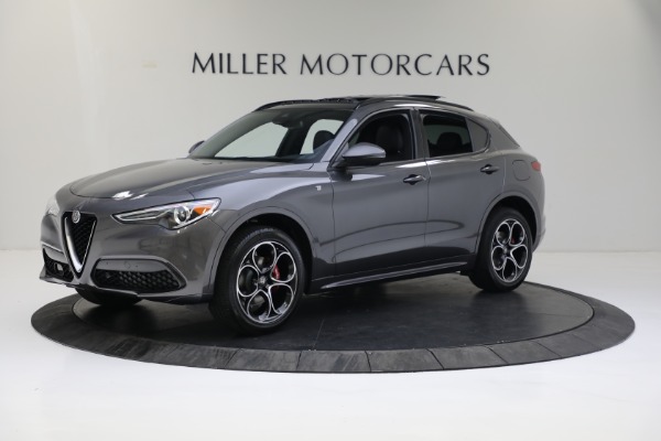 New 2022 Alfa Romeo Stelvio Ti for sale $56,255 at Alfa Romeo of Greenwich in Greenwich CT 06830 2
