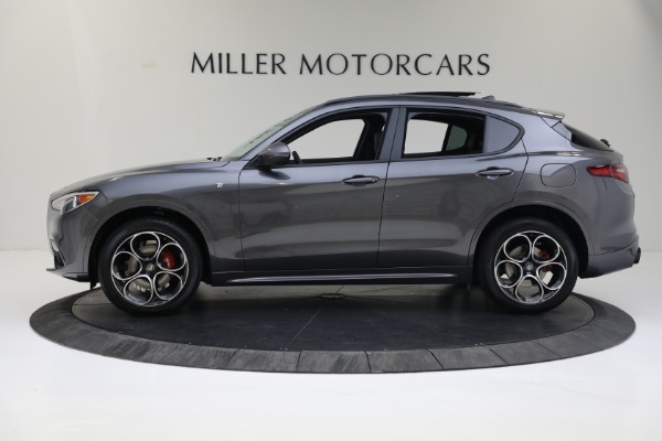 New 2022 Alfa Romeo Stelvio Ti for sale $56,255 at Alfa Romeo of Greenwich in Greenwich CT 06830 3