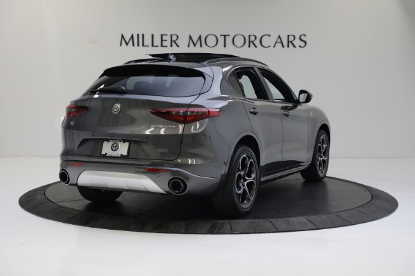 New 2022 Alfa Romeo Stelvio Ti for sale $56,255 at Alfa Romeo of Greenwich in Greenwich CT 06830 7