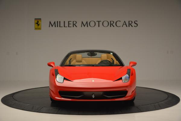 Used 2013 Ferrari 458 Spider for sale Sold at Alfa Romeo of Greenwich in Greenwich CT 06830 12