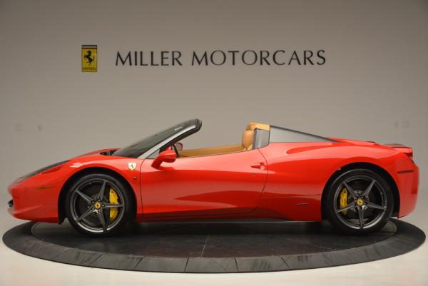 Used 2013 Ferrari 458 Spider for sale Sold at Alfa Romeo of Greenwich in Greenwich CT 06830 3