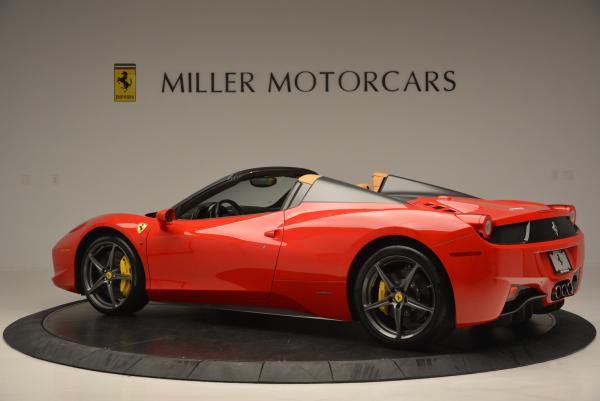 Used 2013 Ferrari 458 Spider for sale Sold at Alfa Romeo of Greenwich in Greenwich CT 06830 4