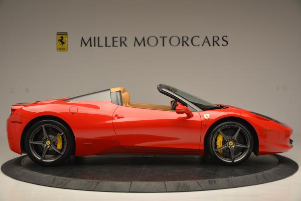 Used 2013 Ferrari 458 Spider for sale Sold at Alfa Romeo of Greenwich in Greenwich CT 06830 9