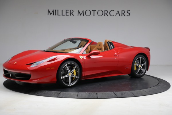 Used 2013 Ferrari 458 Spider for sale Sold at Alfa Romeo of Greenwich in Greenwich CT 06830 3