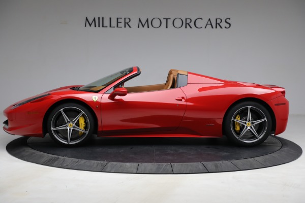 Used 2013 Ferrari 458 Spider for sale Sold at Alfa Romeo of Greenwich in Greenwich CT 06830 4