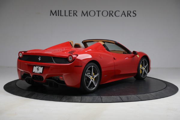 Used 2013 Ferrari 458 Spider for sale Sold at Alfa Romeo of Greenwich in Greenwich CT 06830 9