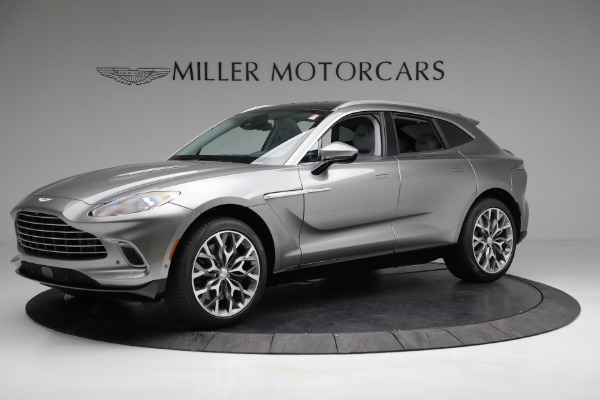 Used 2021 Aston Martin DBX for sale Sold at Alfa Romeo of Greenwich in Greenwich CT 06830 1