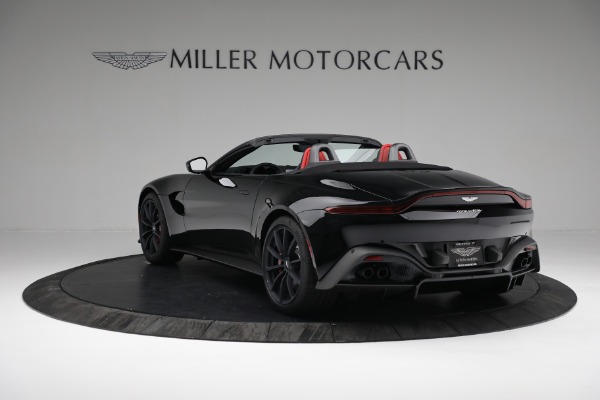 New 2021 Aston Martin Vantage Roadster for sale Sold at Alfa Romeo of Greenwich in Greenwich CT 06830 4