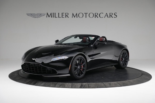 New 2021 Aston Martin Vantage Roadster for sale $187,586 at Alfa Romeo of Greenwich in Greenwich CT 06830 1