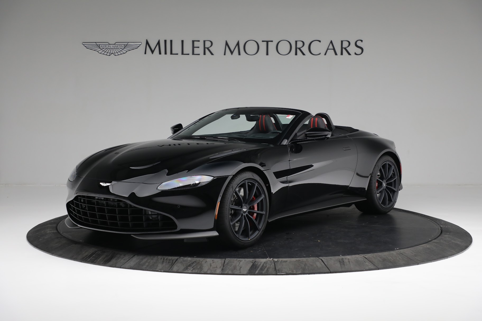 New 2021 Aston Martin Vantage Roadster for sale Sold at Alfa Romeo of Greenwich in Greenwich CT 06830 1