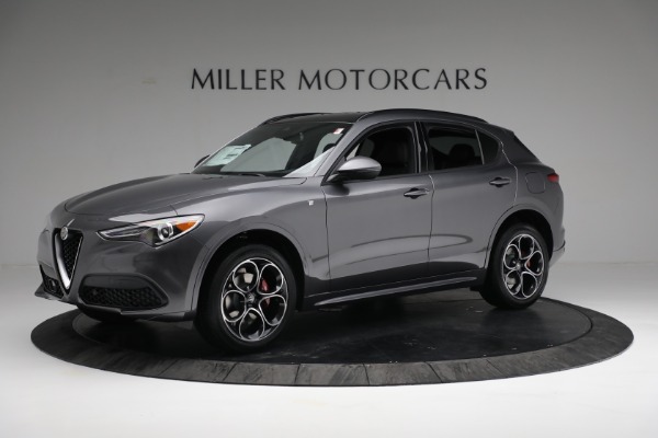 New 2022 Alfa Romeo Stelvio Ti for sale $57,300 at Alfa Romeo of Greenwich in Greenwich CT 06830 2