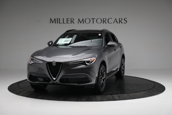 New 2022 Alfa Romeo Stelvio Ti for sale $57,300 at Alfa Romeo of Greenwich in Greenwich CT 06830 1
