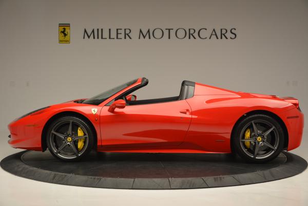 Used 2015 Ferrari 458 Spider for sale Sold at Alfa Romeo of Greenwich in Greenwich CT 06830 3