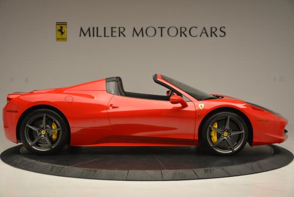 Used 2015 Ferrari 458 Spider for sale Sold at Alfa Romeo of Greenwich in Greenwich CT 06830 9