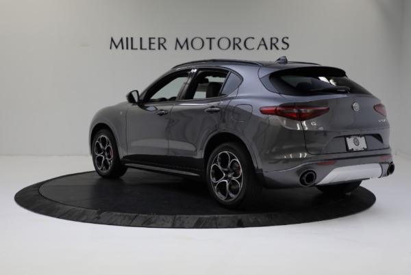 New 2022 Alfa Romeo Stelvio Ti for sale Sold at Alfa Romeo of Greenwich in Greenwich CT 06830 6