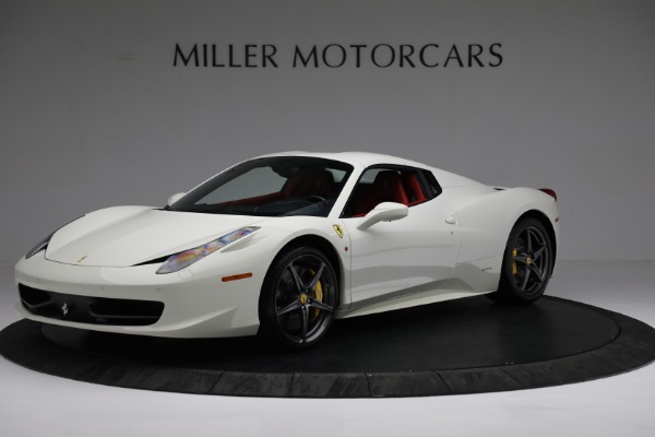 Used 2012 Ferrari 458 Spider for sale Sold at Alfa Romeo of Greenwich in Greenwich CT 06830 13