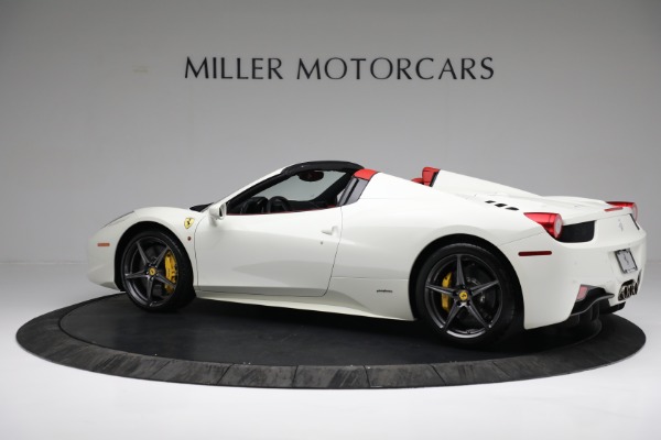 Used 2012 Ferrari 458 Spider for sale Sold at Alfa Romeo of Greenwich in Greenwich CT 06830 4