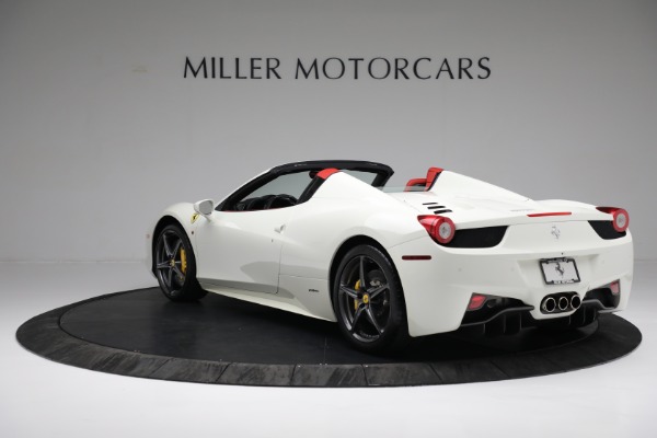 Used 2012 Ferrari 458 Spider for sale Sold at Alfa Romeo of Greenwich in Greenwich CT 06830 5