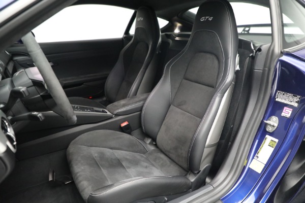 Used 2020 Porsche 718 Cayman GT4 for sale Sold at Alfa Romeo of Greenwich in Greenwich CT 06830 15