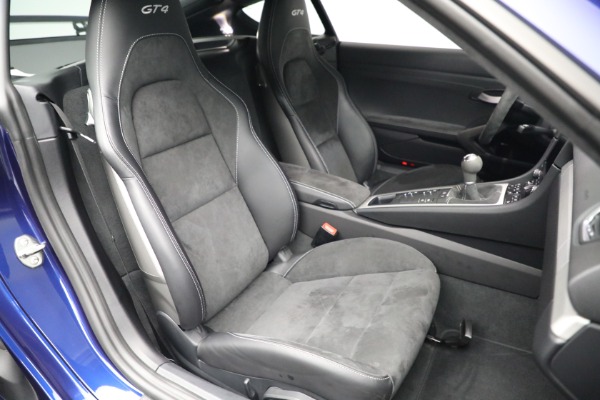 Used 2020 Porsche 718 Cayman GT4 for sale Sold at Alfa Romeo of Greenwich in Greenwich CT 06830 19