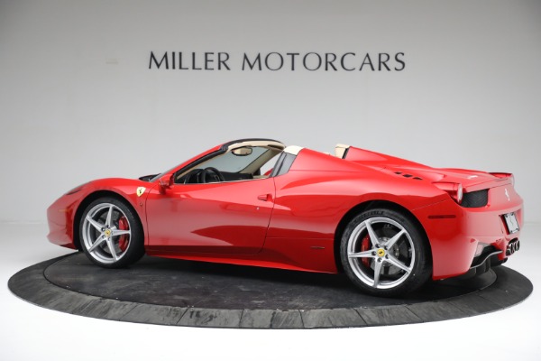 Used 2014 Ferrari 458 Spider for sale Sold at Alfa Romeo of Greenwich in Greenwich CT 06830 4