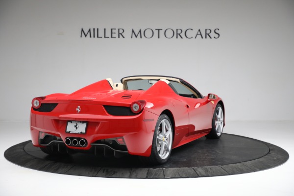 Used 2014 Ferrari 458 Spider for sale Sold at Alfa Romeo of Greenwich in Greenwich CT 06830 7