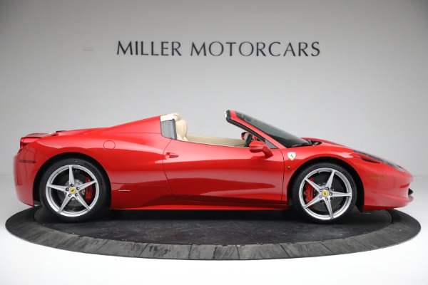 Used 2014 Ferrari 458 Spider for sale Sold at Alfa Romeo of Greenwich in Greenwich CT 06830 9