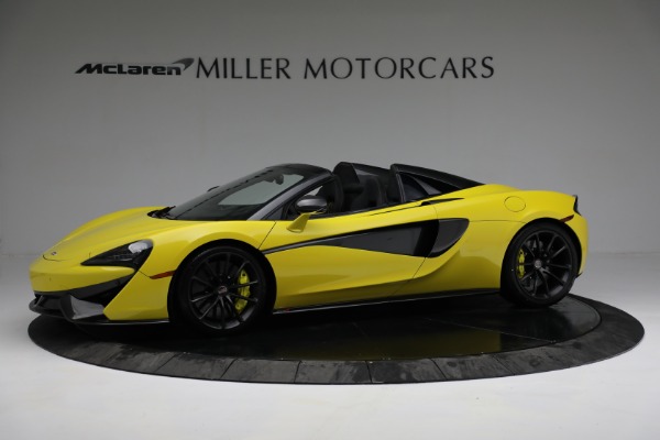 Used 2018 McLaren 570S Spider for sale $204,900 at Alfa Romeo of Greenwich in Greenwich CT 06830 2
