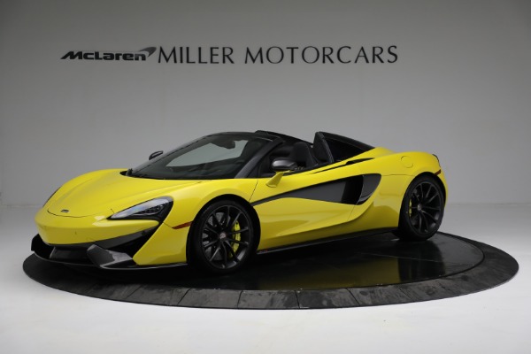 Used 2018 McLaren 570S Spider for sale $204,900 at Alfa Romeo of Greenwich in Greenwich CT 06830 1