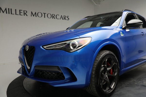 Used 2022 Alfa Romeo Stelvio Quadrifoglio for sale Sold at Alfa Romeo of Greenwich in Greenwich CT 06830 18