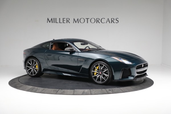 Used 2018 Jaguar F-TYPE SVR for sale Sold at Alfa Romeo of Greenwich in Greenwich CT 06830 10