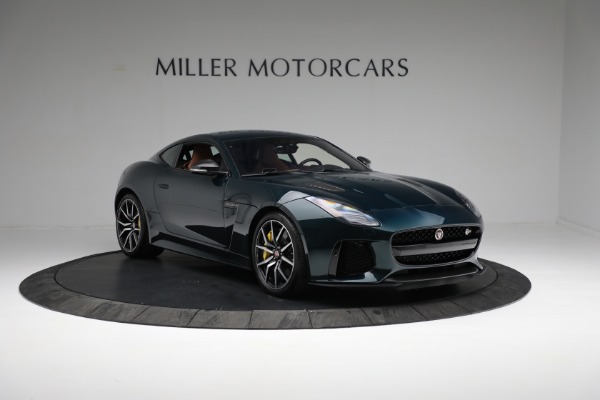 Used 2018 Jaguar F-TYPE SVR for sale Sold at Alfa Romeo of Greenwich in Greenwich CT 06830 11