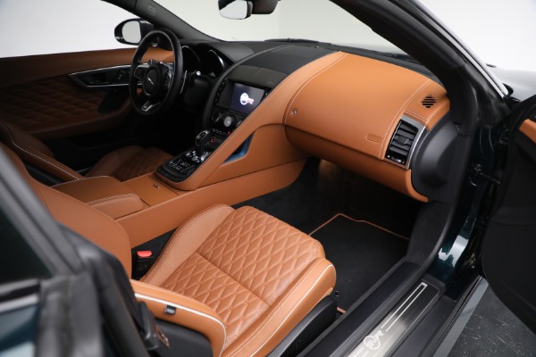 Used 2018 Jaguar F-TYPE SVR for sale Sold at Alfa Romeo of Greenwich in Greenwich CT 06830 22