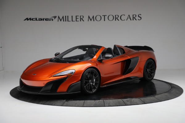 Used 2016 McLaren 675LT Spider for sale $299,900 at Alfa Romeo of Greenwich in Greenwich CT 06830 1