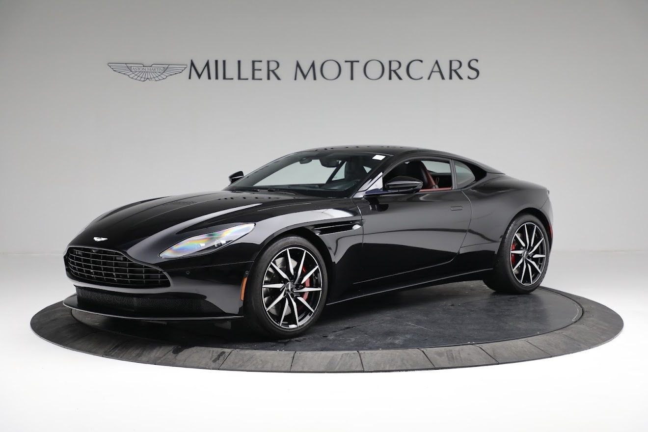 Used 2018 Aston Martin DB11 V8 for sale Sold at Alfa Romeo of Greenwich in Greenwich CT 06830 1