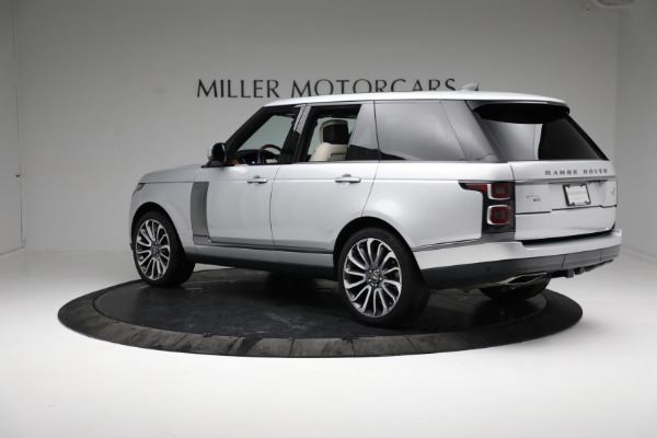 Used 2021 Land Rover Range Rover Autobiography for sale Sold at Alfa Romeo of Greenwich in Greenwich CT 06830 5