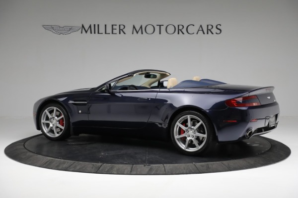 Used 2007 Aston Martin V8 Vantage Roadster for sale Sold at Alfa Romeo of Greenwich in Greenwich CT 06830 3