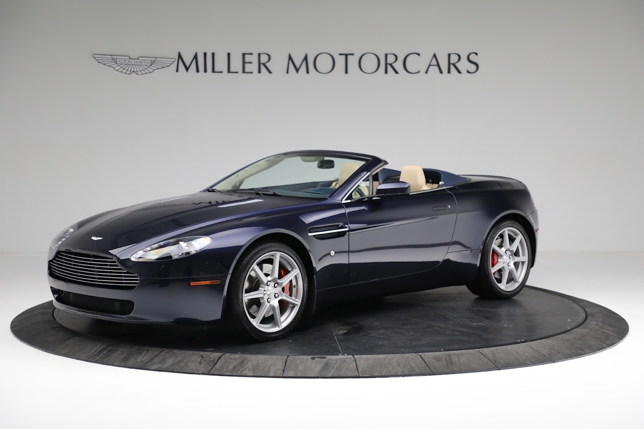 Used 2007 Aston Martin V8 Vantage Roadster for sale Sold at Alfa Romeo of Greenwich in Greenwich CT 06830 1