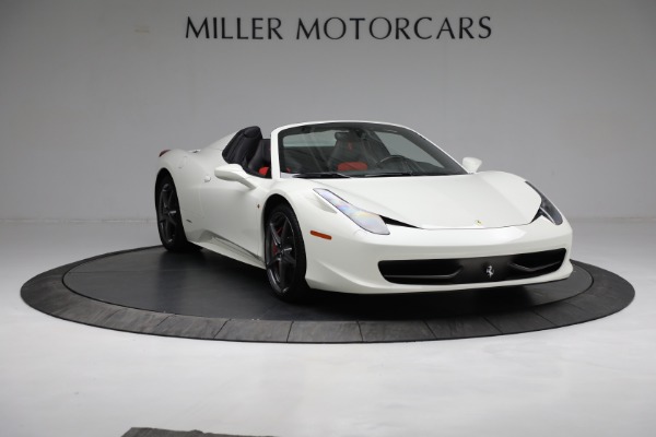 Used 2012 Ferrari 458 Spider for sale Sold at Alfa Romeo of Greenwich in Greenwich CT 06830 11