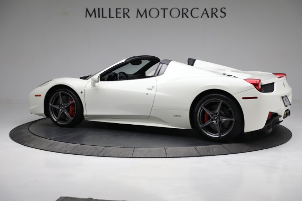 Used 2012 Ferrari 458 Spider for sale Sold at Alfa Romeo of Greenwich in Greenwich CT 06830 4