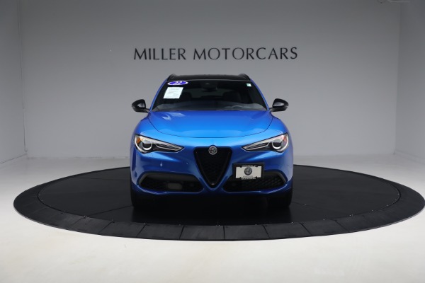 Used 2022 Alfa Romeo Stelvio Veloce for sale $32,900 at Alfa Romeo of Greenwich in Greenwich CT 06830 12