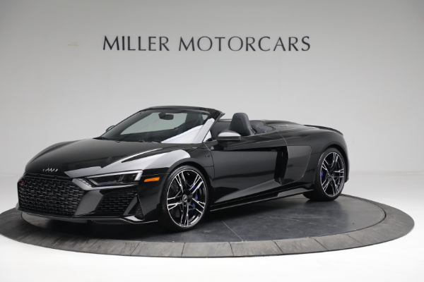 Used 2022 Audi R8 5.2 quattro V10 perform. Spyder for sale Call for price at Alfa Romeo of Greenwich in Greenwich CT 06830 2
