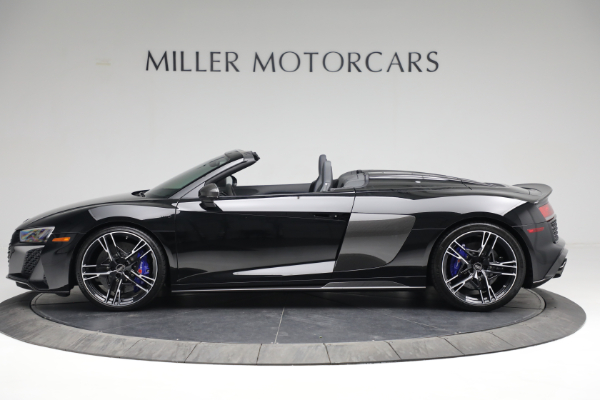 Used 2022 Audi R8 5.2 quattro V10 perform. Spyder for sale Call for price at Alfa Romeo of Greenwich in Greenwich CT 06830 3