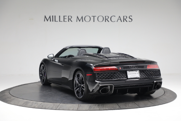 Used 2022 Audi R8 5.2 quattro V10 perform. Spyder for sale Sold at Alfa Romeo of Greenwich in Greenwich CT 06830 5