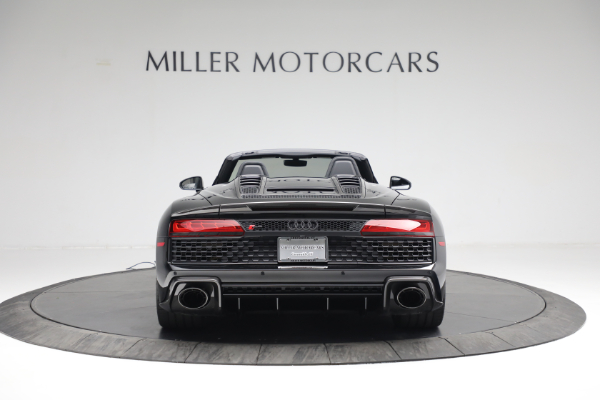 Used 2022 Audi R8 5.2 quattro V10 perform. Spyder for sale Call for price at Alfa Romeo of Greenwich in Greenwich CT 06830 6